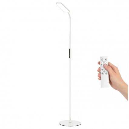 Regulējama LED grīdas lampa TEILO LED/10W/230V 3000/4000/6500K balta + tālvadības pults