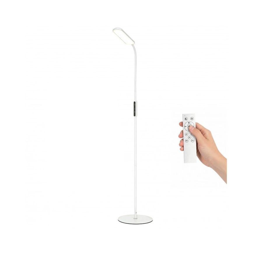 Regulējama LED grīdas lampa TEILO LED/10W/230V 3000/4000/6500K balta + tālvadības pults