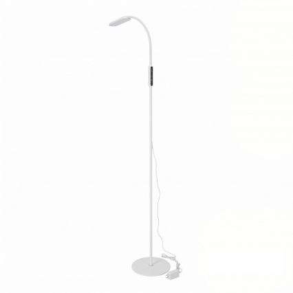 Regulējama LED grīdas lampa TEILO LED/10W/230V 3000/4000/6500K balta + tālvadības pults