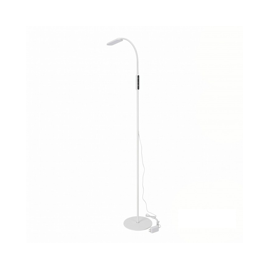 Regulējama LED grīdas lampa TEILO LED/10W/230V 3000/4000/6500K balta + tālvadības pults