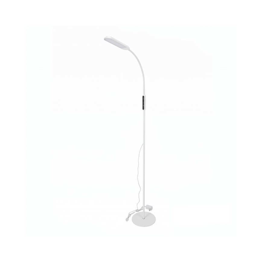 Regulējama LED grīdas lampa TEILO LED/10W/230V 3000/4000/6500K balta + tālvadības pults
