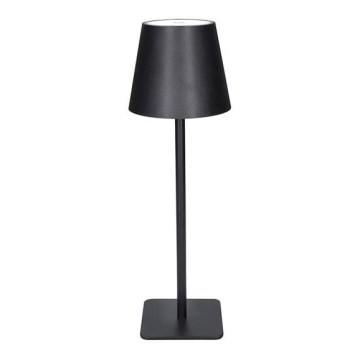 LED regulējamā, uzlādējamā galda lampa ar skārienvadību LUCCA LED/3,7V 3000/4000/6500K 2000 mAh melna