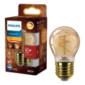 LED regulējamā VINTAGE spuldze Philips P45 E27/2,7W/230V 1800K