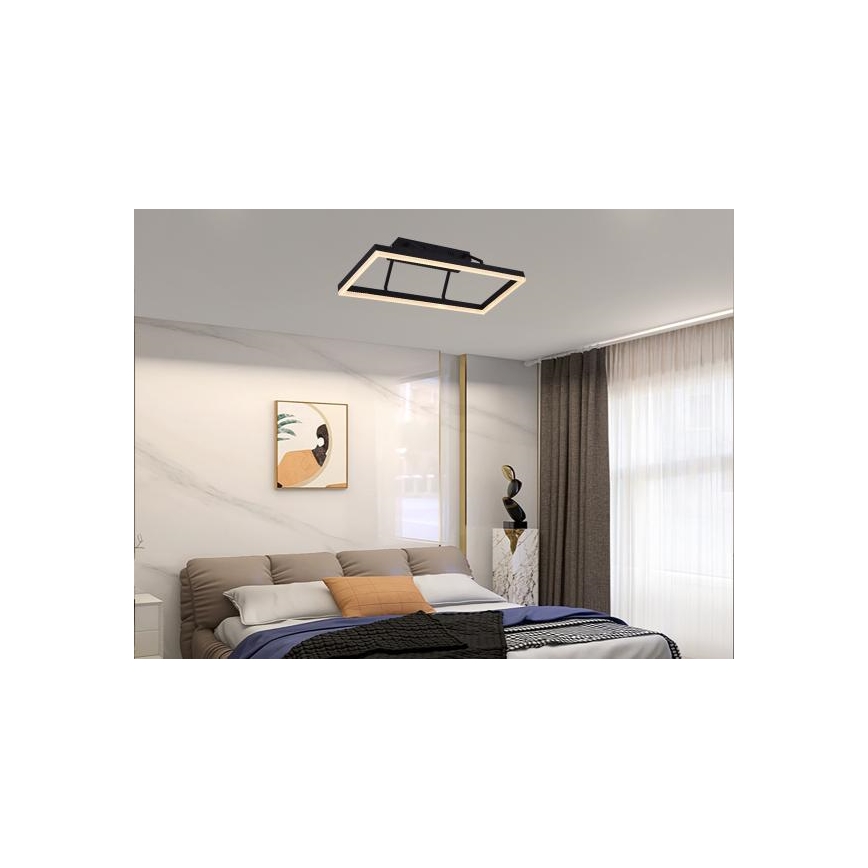LED regulējama virsmas griestu lustra LED/40W/230V 3000-6500K + tālvadība