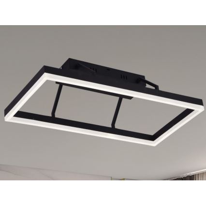 LED regulējama virsmas griestu lustra LED/40W/230V 3000-6500K + tālvadība