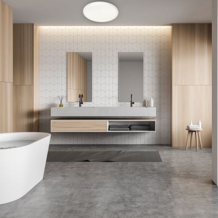 LED regulējams griestu gaismeklis CRUZ ar tālvadības pulti LED/66W/230V 3300lm