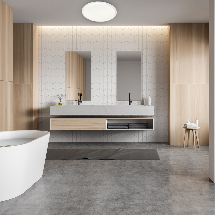 LED regulējams griestu gaismeklis CRUZ ar tālvadības pulti LED/66W/230V 3300lm