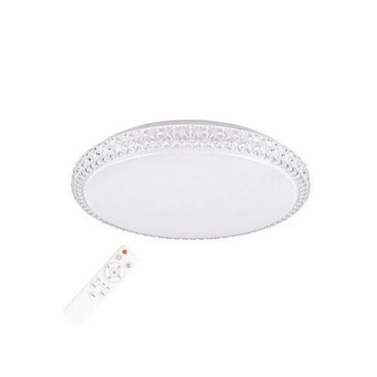 LED regulējams griestu gaismeklis CRUZ ar tālvadības pulti LED/66W/230V 3300lm