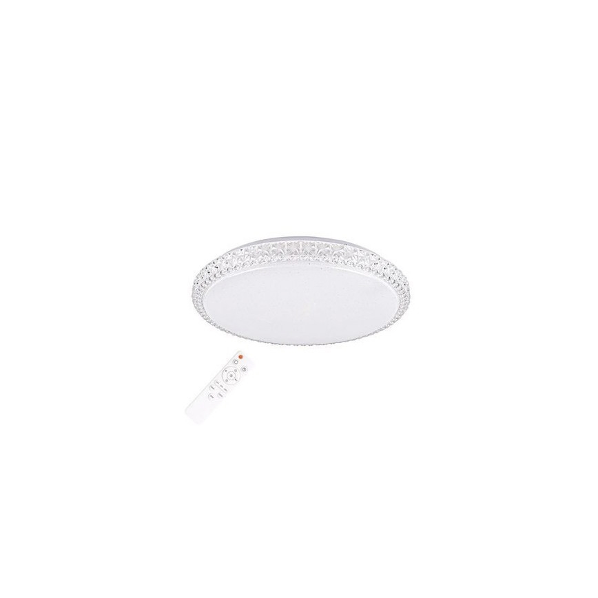 LED regulējams griestu gaismeklis CRUZ ar tālvadības pulti LED/66W/230V 3300lm