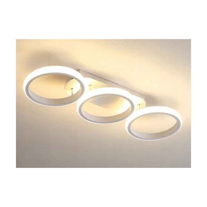 LED dimējams griestu gaismeklis LED/30W/230V 3000-6500K balts Wi-Fi Tuya + tālvadība