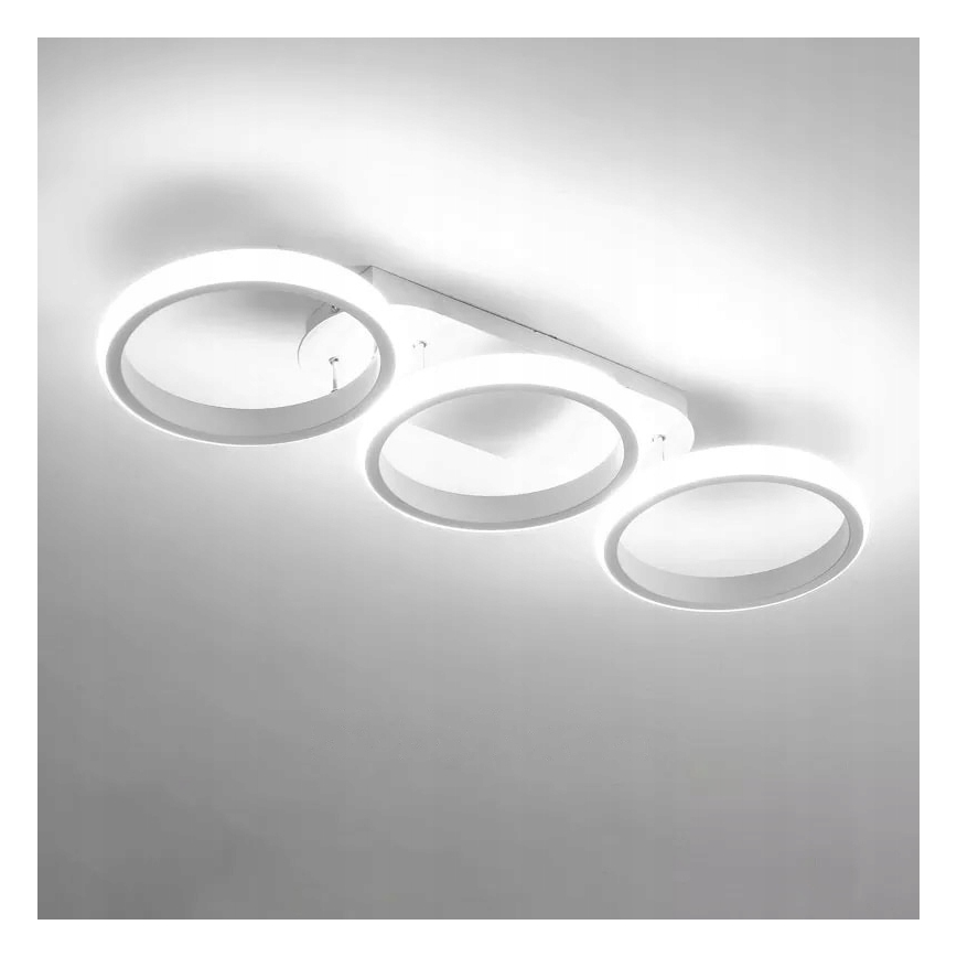 LED dimējams griestu gaismeklis LED/30W/230V 3000-6500K balts Wi-Fi Tuya + tālvadība