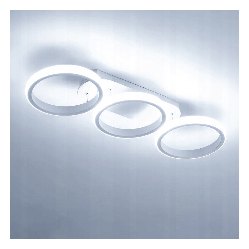 LED dimējams griestu gaismeklis LED/30W/230V 3000-6500K balts Wi-Fi Tuya + tālvadība