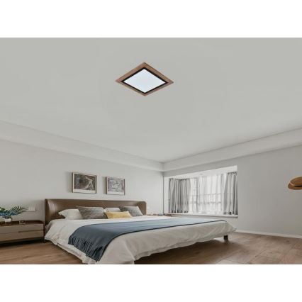 LED regulējams griestu gaismeklis LED/35W/230V 3000-6500K + tālvadības pults