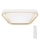 LED Regulējams griestu gaismeklis QUADRO LED/38W/230V 3000-6000K balts/zelts + tālvadība