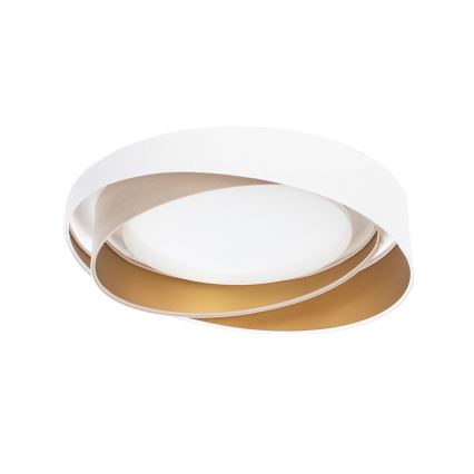 LED regulējams griestu gaismeklis SMART GALAXY MODERN LED/24W/230V 3000-6500K Ø 55 cm balts/bēšs/zelts + tālvadības pults