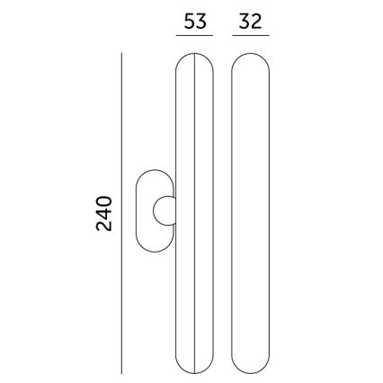 Aptumšojams uzlādējamais mēbeļu apgaismojums CLICK LED/1,5W/3,7V 3000/4000/6500K 800 mAh USB