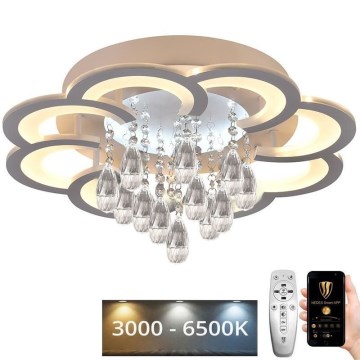 LED Regulējams piekaramais lustra gaismeklis LED/70W/230V 3000-6500K + tālvadības pults