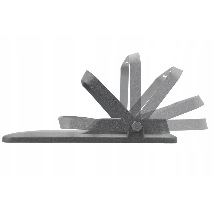 LED regulējams saules prožektors LED/50W/3,2V 5000K 6000 mAh IP65 melns + tālvadība