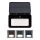 LED regulējams saules reflektors ar kustības un krēslu sensoru LED/6W/3,7V 2200 mAh 3000/4000/6500K IP65