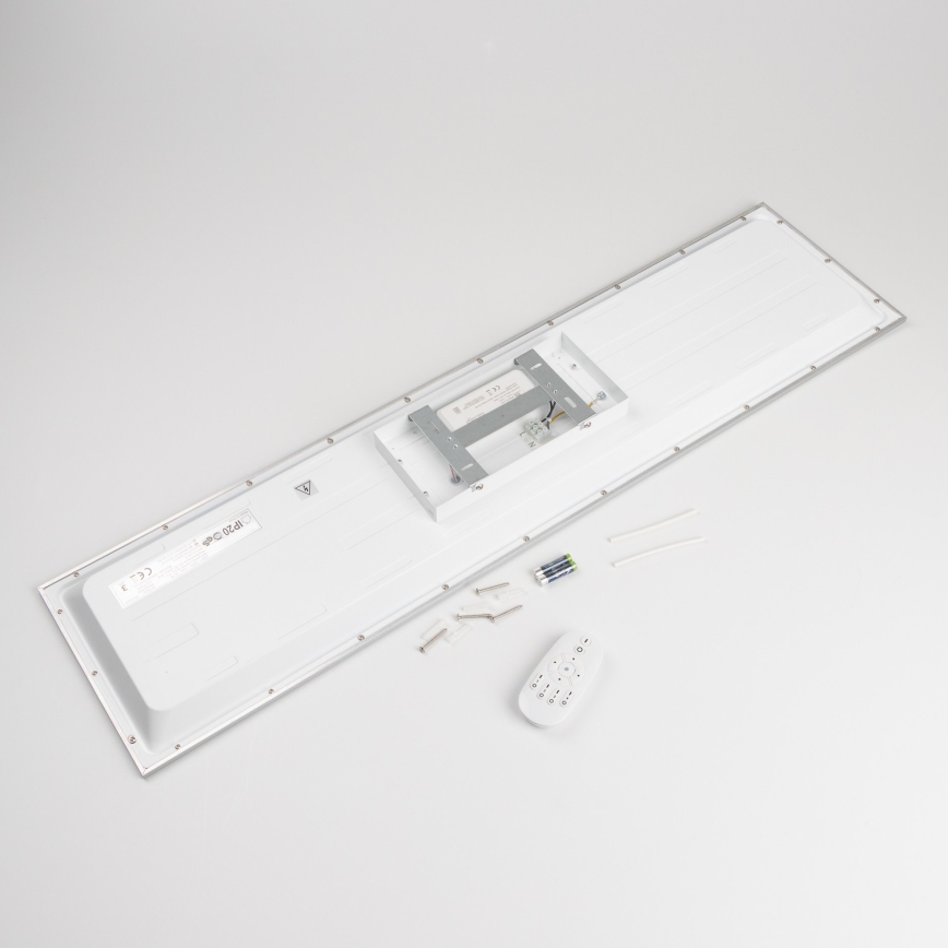 Regulējams LED virsmas panelis LED/32W/230V 2700-6500K 25x100 cm balts + tālvadība