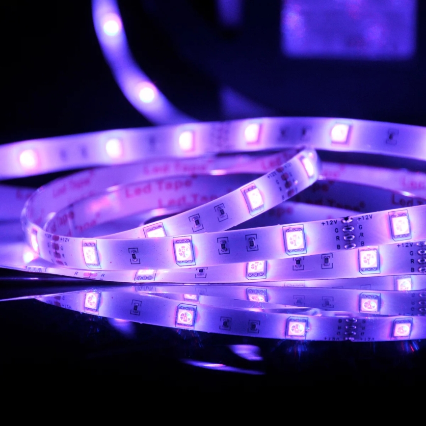LED RGB Aptumšojama āra josla 5m LED/14W/12V IP20