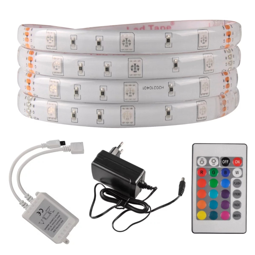 LED RGB Aptumšojama āra josla 5m LED/14W/12V IP20
