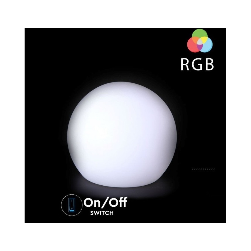 LED RGB Aptumšojama āra lampa LED/1W/230V 30cm IP67