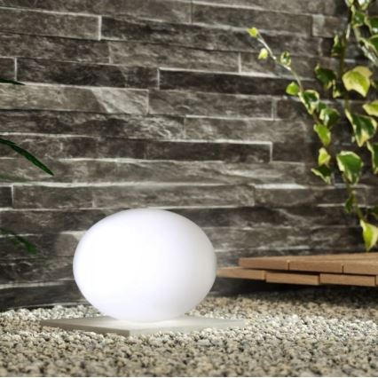LED RGB Aptumšojama āra lampa LED/1W/5V 1000 mAh 20cm IP67 + tālvadības pults