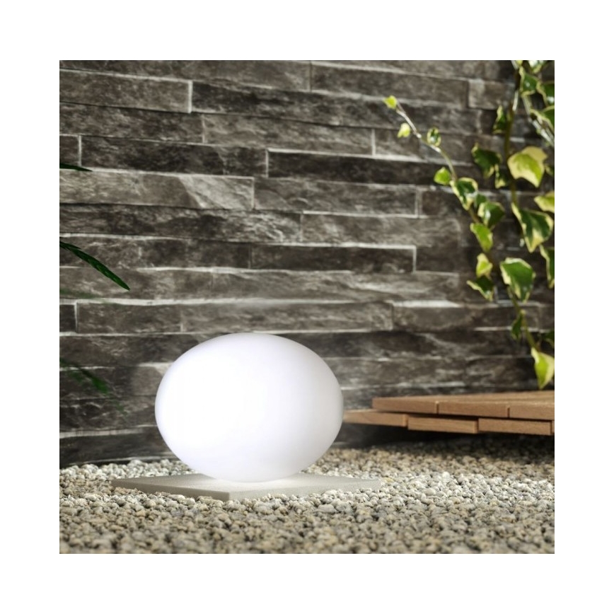 LED RGB Aptumšojama āra lampa LED/1W/5V 1000 mAh 20cm IP67 + tālvadības pults