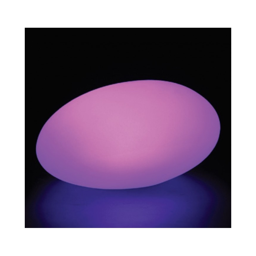 LED RGB Aptumšojama āra lampa LED/1W/5V 28cm IP67 1000 mAh + tālvadības pults