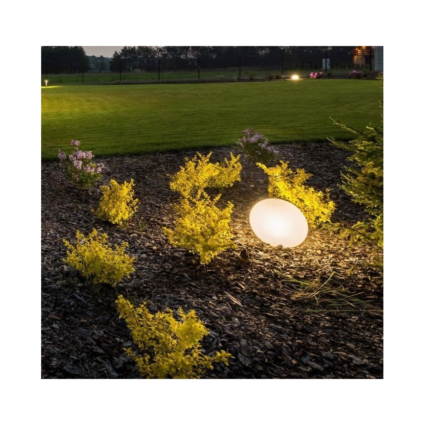 LED RGB Aptumšojama āra lampa LED/1W/5V 28cm IP67 1000 mAh + tālvadības pults