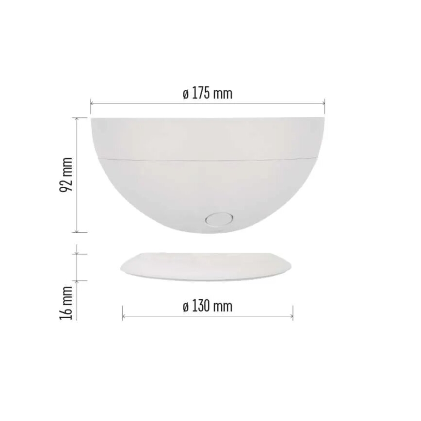 LED RGB Aptumšojama galda lampa GoSmart LED/7W/230V Wi-Fi balta