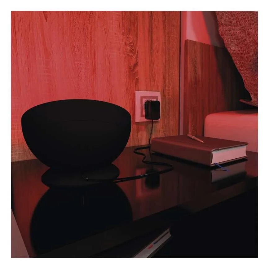 LED RGB Aptumšojama galda lampa GoSmart LED/7W/230V Wi-Fi melna