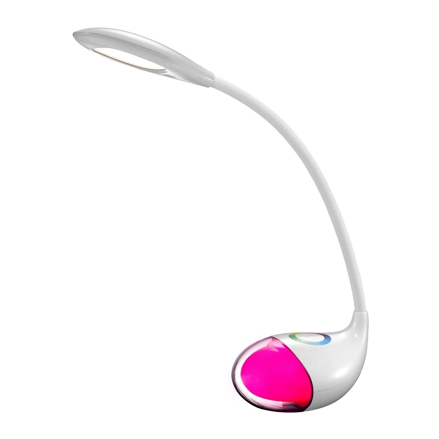 LED RGB Aptumšojama galda lampa LED/6W/230V