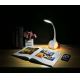 LED RGB Aptumšojama galda lampa LED/7W/230V balta