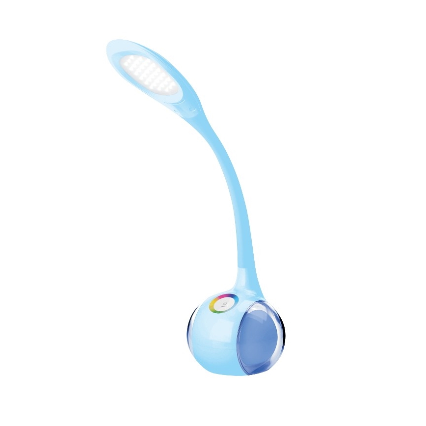 LED RGB Aptumšojama galda lampa LED/7W/230V, zila