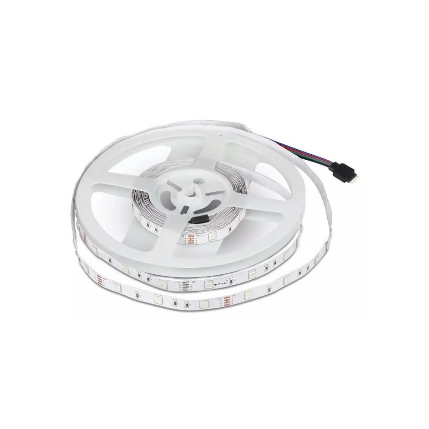 LED RGB Aptumšojama josla 2x5m LED/48W/230V + tālvadības pults