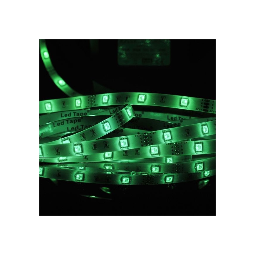LED RGB Aptumšojama josla 5m LED/18W/12V IP20 + TP