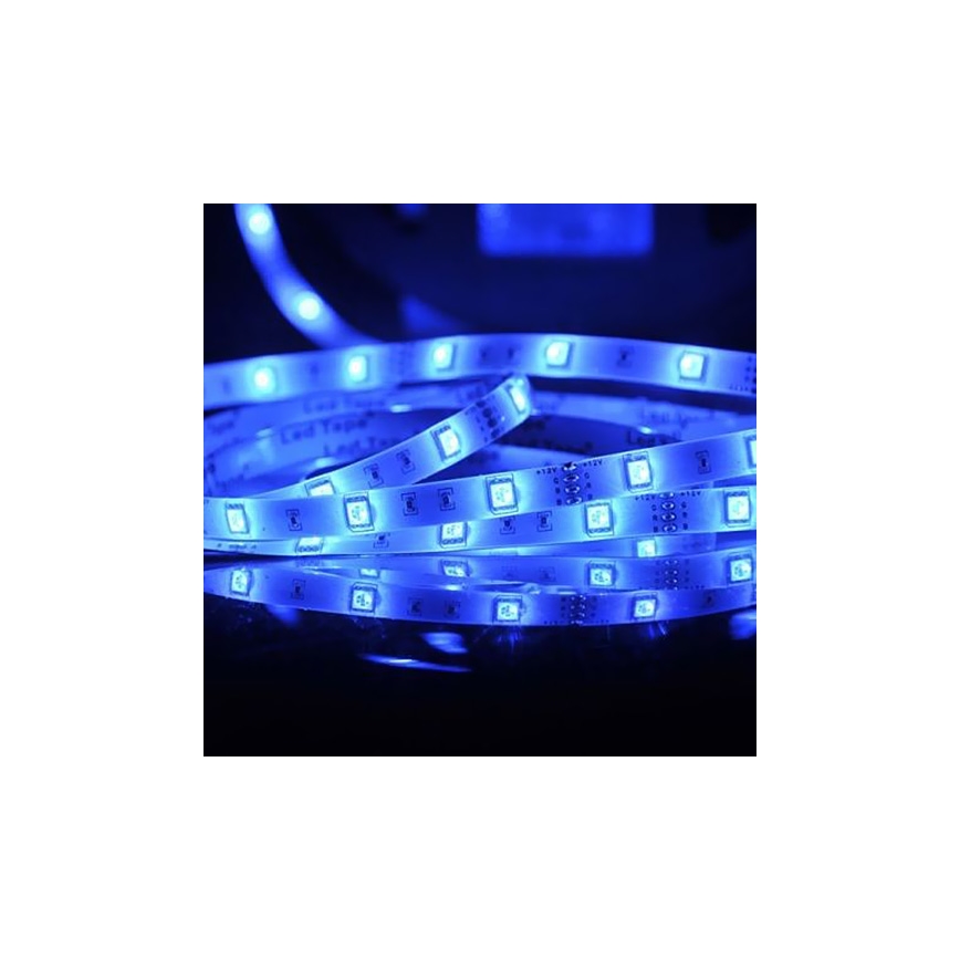 LED RGB Aptumšojama josla 5m LED/18W/12V IP20 + TP