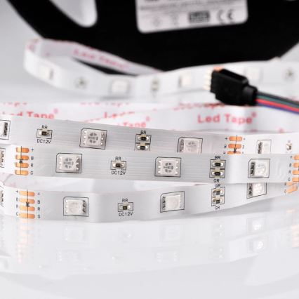 LED RGB Aptumšojama josla 5m LED/18W/12V IP20 + TP