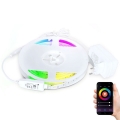 LED RGB Aptumšojama josla LED/24W/230V 5m 3000-6000K Wi-Fi Tuya