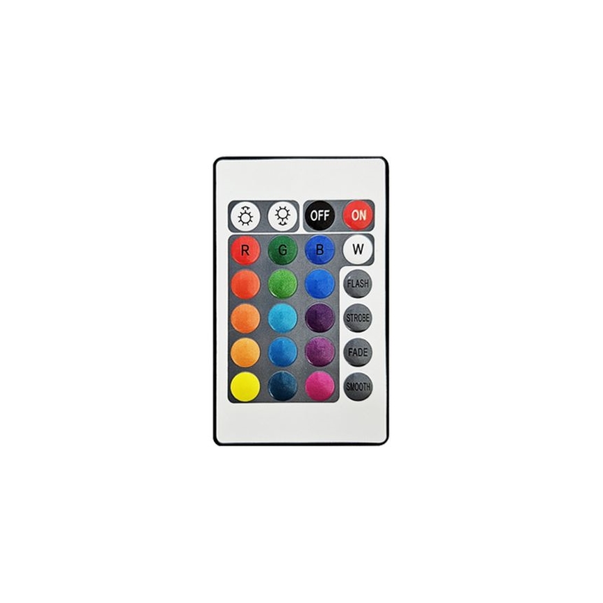 LED RGB Aptumšojama josla LED/6W/5V USB 2 m + tālvadības pults