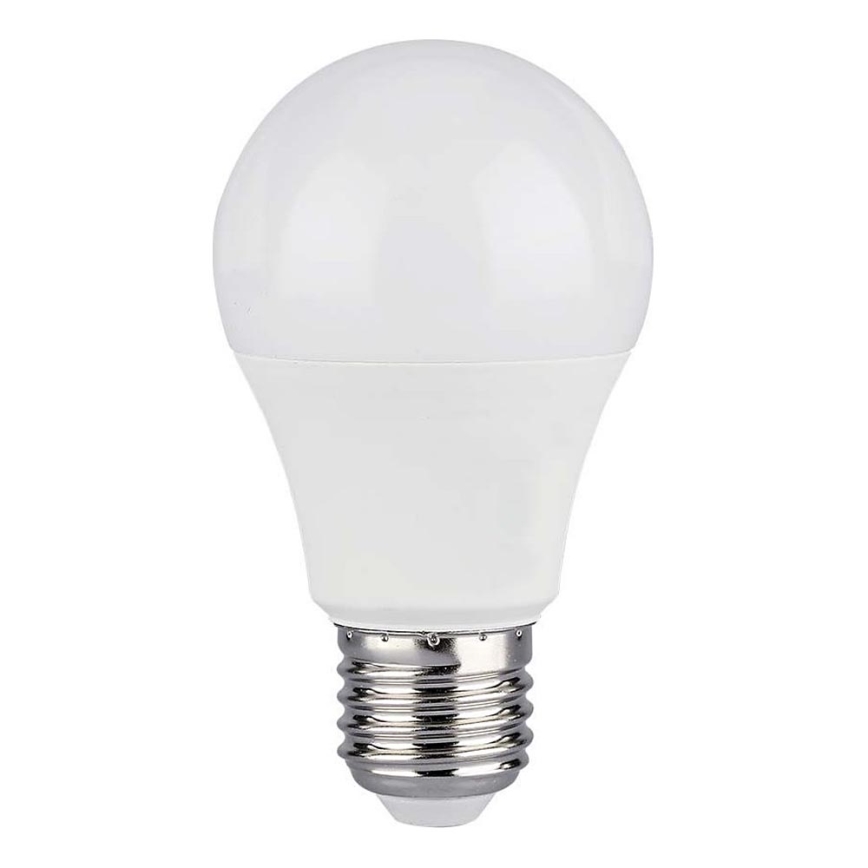 LED RGB Aptumšojama spuldze A60 E27/8,5W/230V 4000K + tālvadības pults