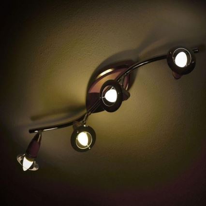 LED RGB Aptumšojama spuldze E14/3,5W/230V 6400K + TP