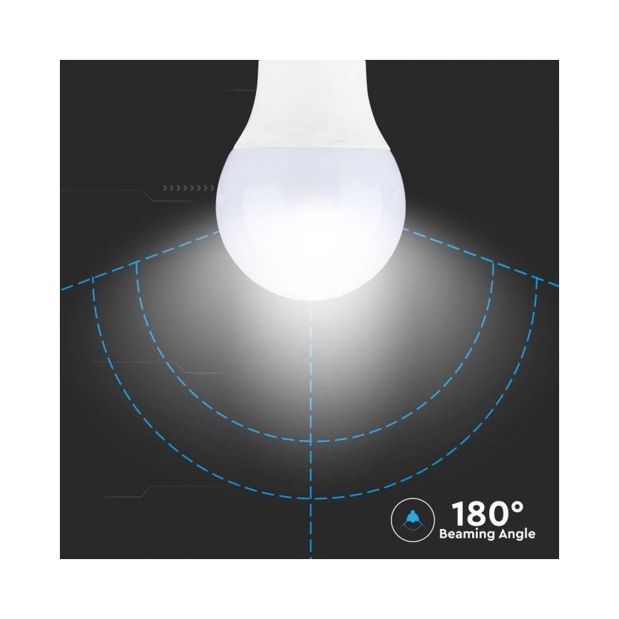 LED RGB Aptumšojama spuldze E14/3,5W/230V 6400K + TP