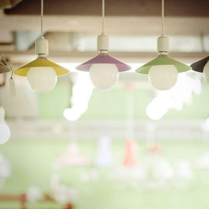 LED RGB Aptumšojama spuldze E14/3,5W/230V 6400K + TP