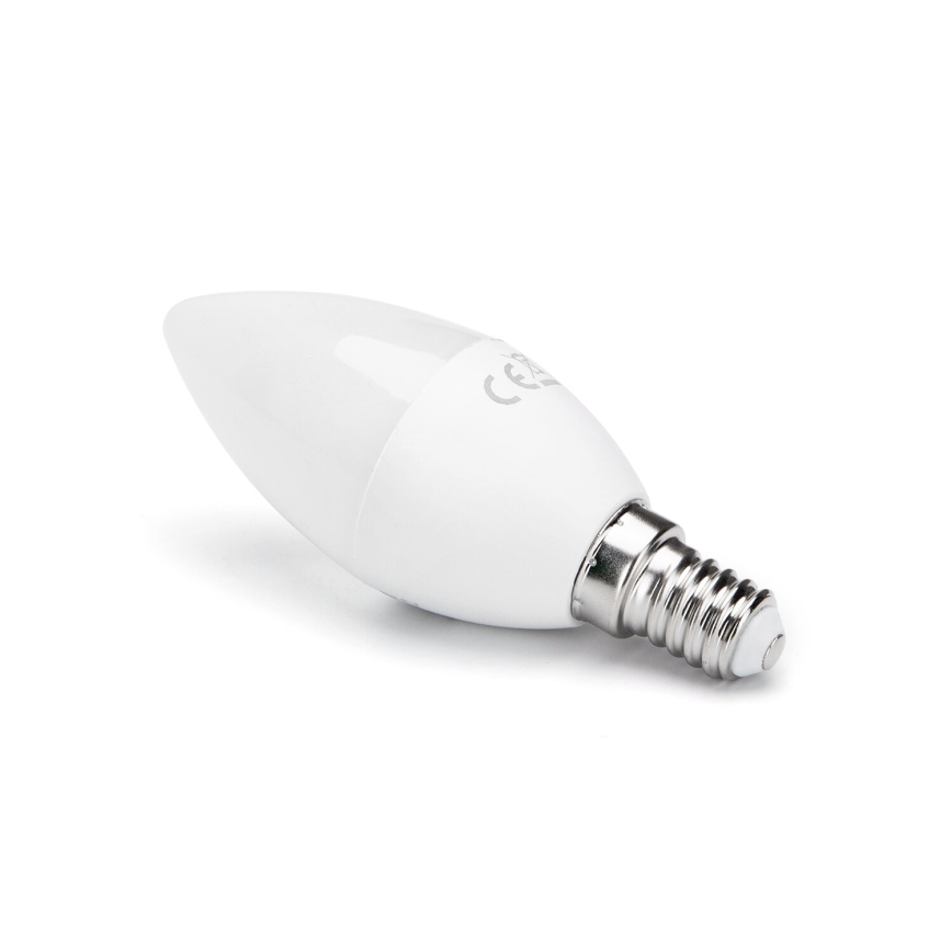 LED RGB Aptumšojama spuldze E14/4,8W/230V 3000K + tālvadības pults - Aigostar