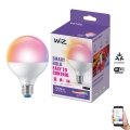 LED RGB Aptumšojama spuldze G95 E27/11W/230V 2200-6500K Wi-Fi - WiZ