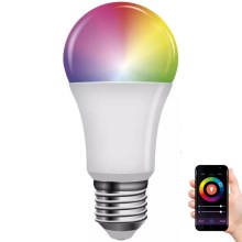 LED RGB Aptumšojama spuldze GoSmart A60 E27/11W/230V 2700-6500K Wi-Fi Tuya