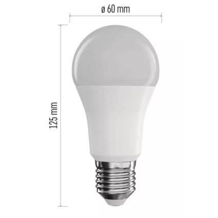 LED RGB Aptumšojama spuldze GoSmart A60 E27/11W/230V 2700-6500K Wi-Fi Tuya